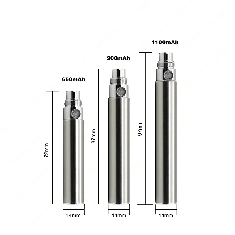 Fast shipping weed wireless 510 c vapor battery tattoo vape pen 350 mah bottom two usb