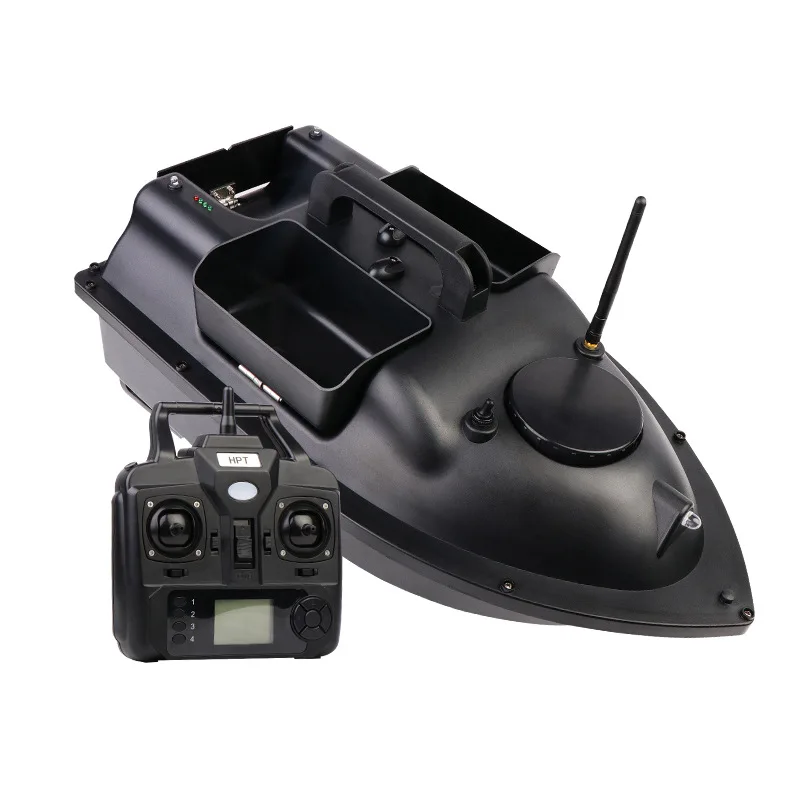 High Quality Dual Motor 500m Remote Control 3 Bins Independent Control One Key Return Fishing Bait Boat