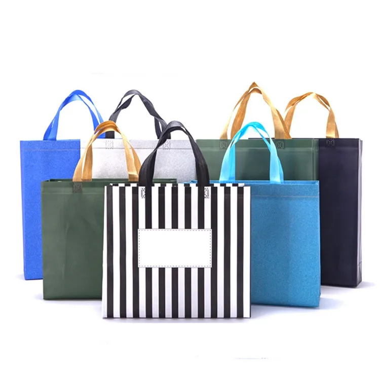 High Quality Ecological Recycle Promotional Custom Shopping Non Woven Bag With Print Logo