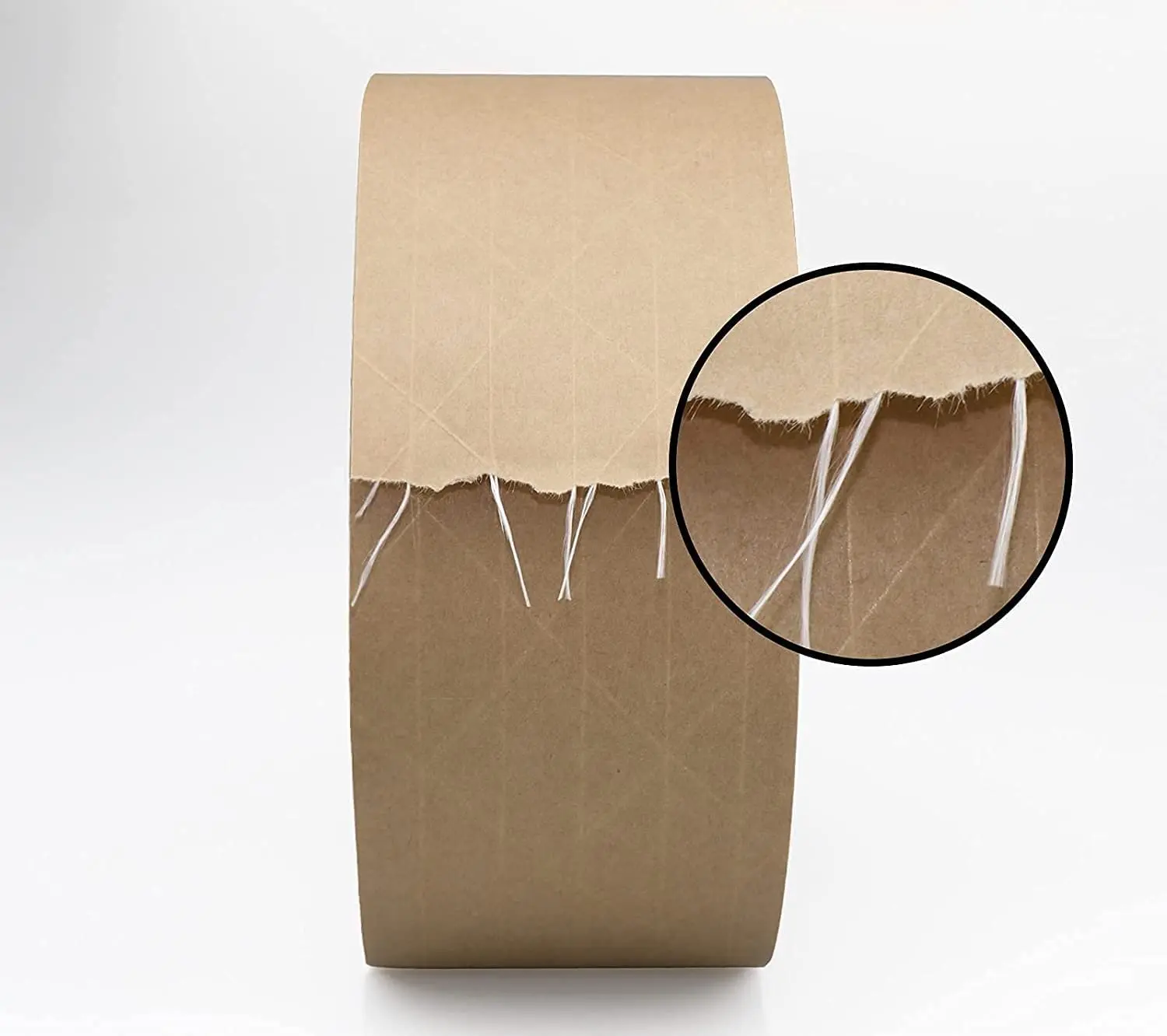Environmentally friendly biodegradable high viscosity kraft paper tape can print logos