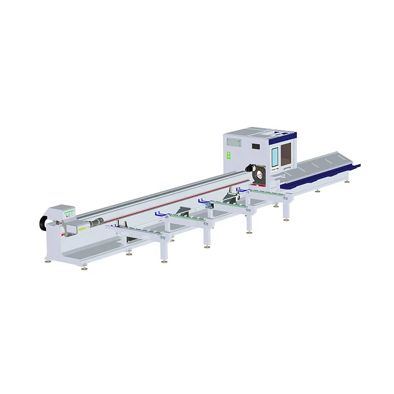 auto-feeding  semi-auto feeding 3000W to 6000W hot bevel cutting tube laser cutting machine pipe cutting machine