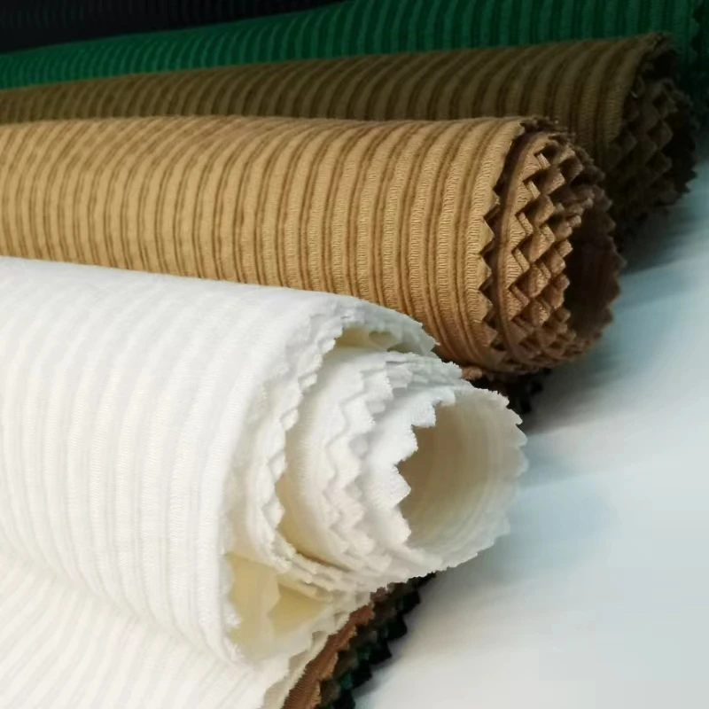 100% cotton fabric Chinese textile supplier supply Corduroy fabric for clothing