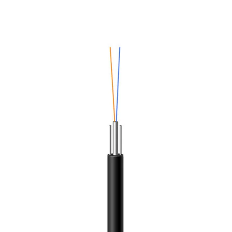 Открытый FTTH плоский кабель падения один режим Lszh волокно оптический 1 Core