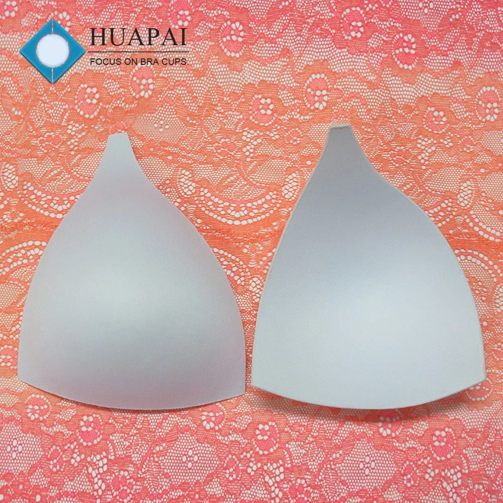 Factory price 51602 triangle molded bra cup large size cheap bra cup for bikini