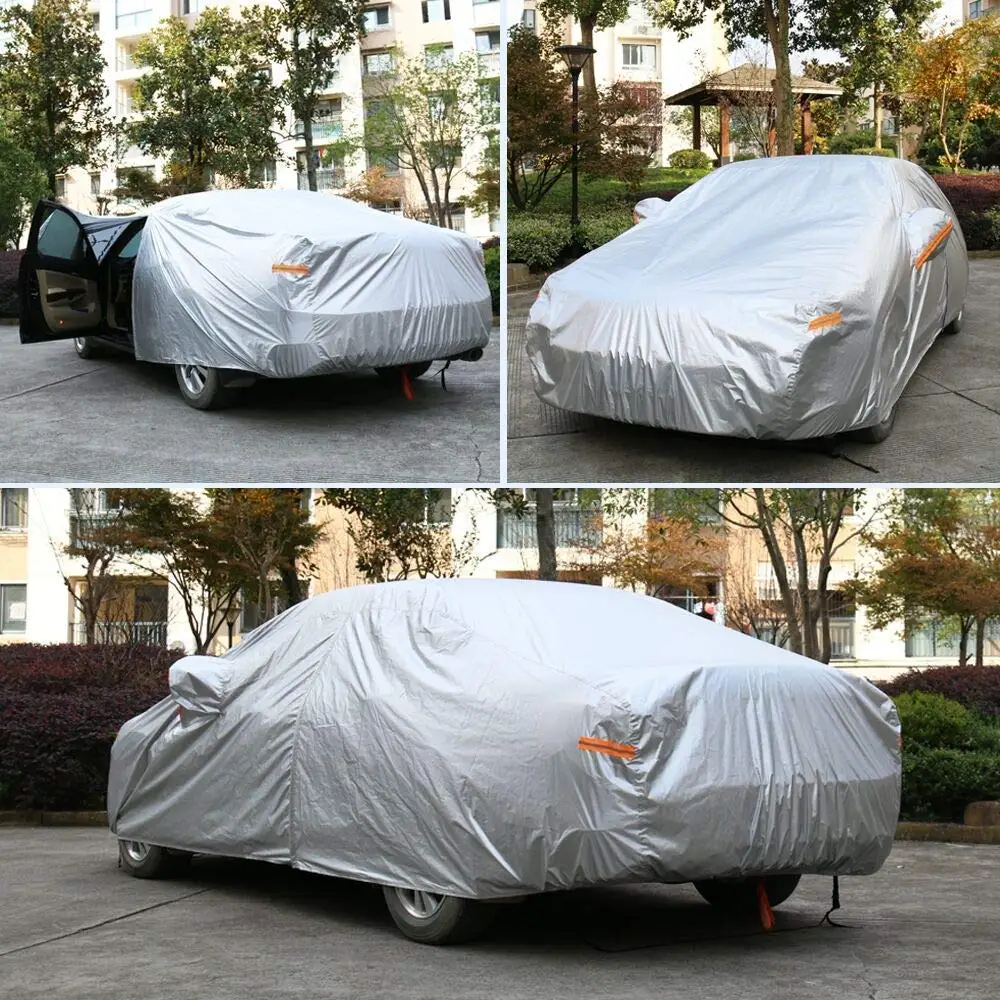 new design wholesale waterproof protective shelter automatic car cover