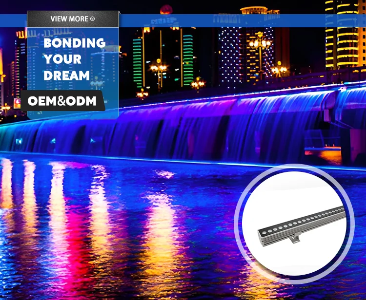 Best product 36W IP65 Waterproof for outdoor public places decoration wall washer light