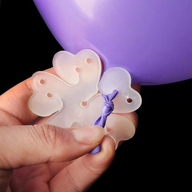 Amazon hot selling balloon Plum blossom Clip Combine 5 Balloons to Flower Shape Wedding Birthday Balloon Accessories