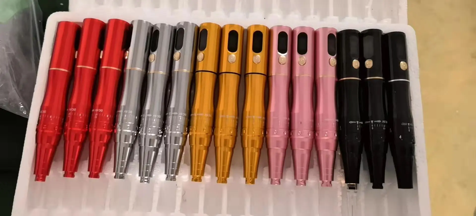 digital semi permanent makeup tattoo machine 5 level wireless microshading machine for eyebrow microblading