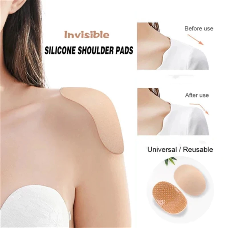 Hot Selling Silicone Shoulder Pads Self-Adhesive Shoulder Stickers Men and Women