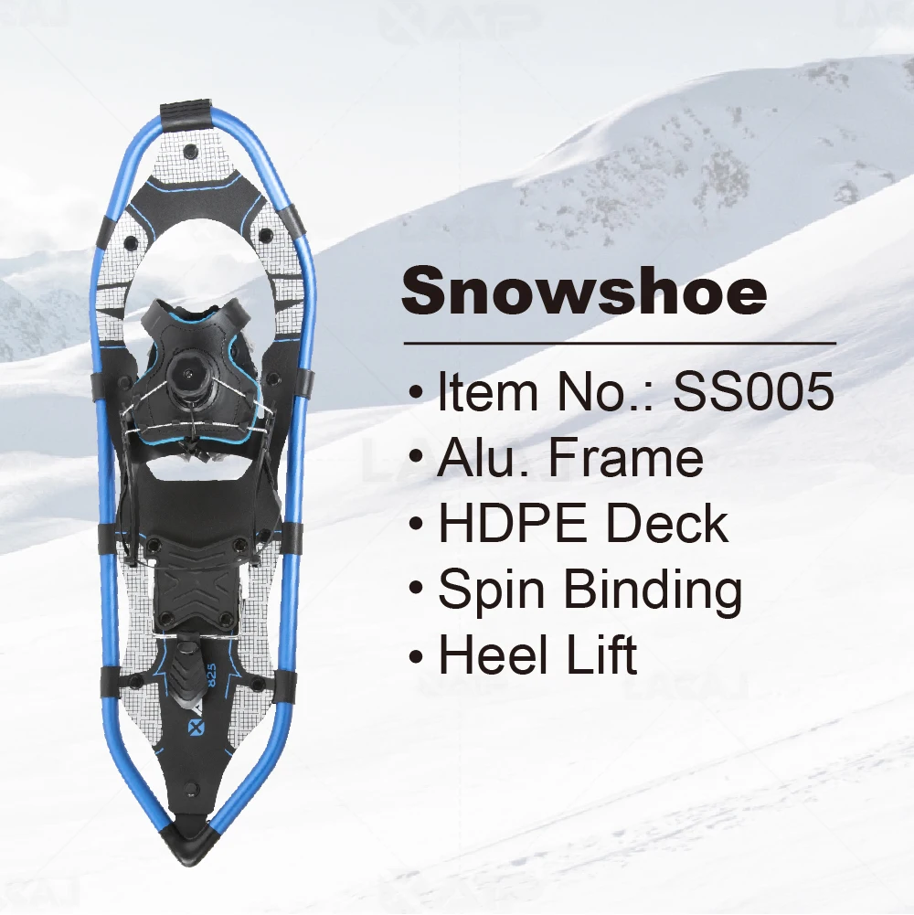 XTAP The Best OEM CE BSCI Alu. Frame HDPE Deck Spin Binding Heel Lift Snowshoes Ski Supplier