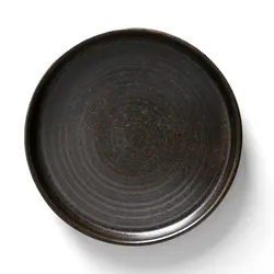 Factory direct wholesale hotel matte black nordic porcelain dinner plate,ceramic dinnerware restaurant plates