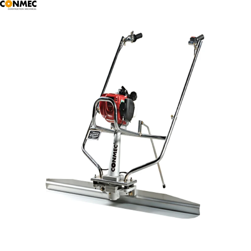 Gasoline engine concrete suface finishing screed with 7 different working widths
