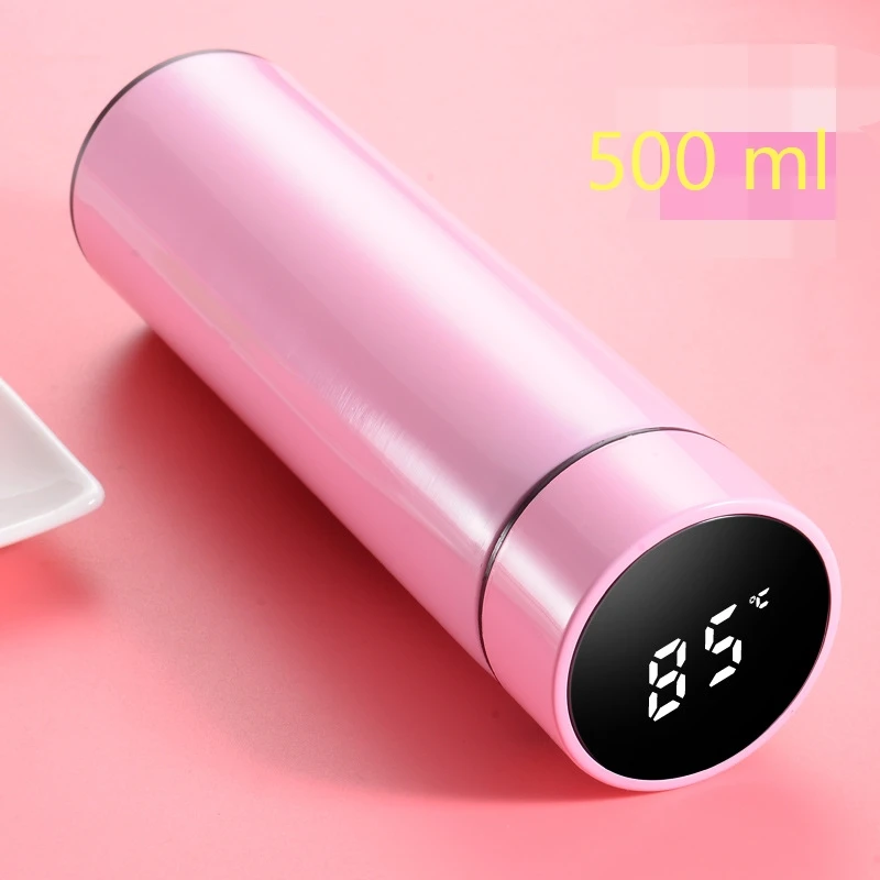 Creative thermos temperature intelligent Cup stainless steel water cup tea cup