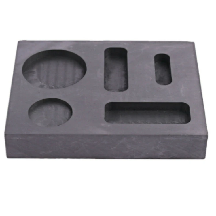 Изготовленная на заказ форма 5 в 1 из графитовой слиток для алюминия золота