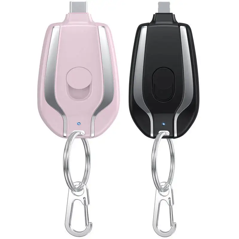 High Quality Pocket Keychain Emergency Mobile Phone Small Portable Charger Pod Powerbank Mini Power Bank For IP