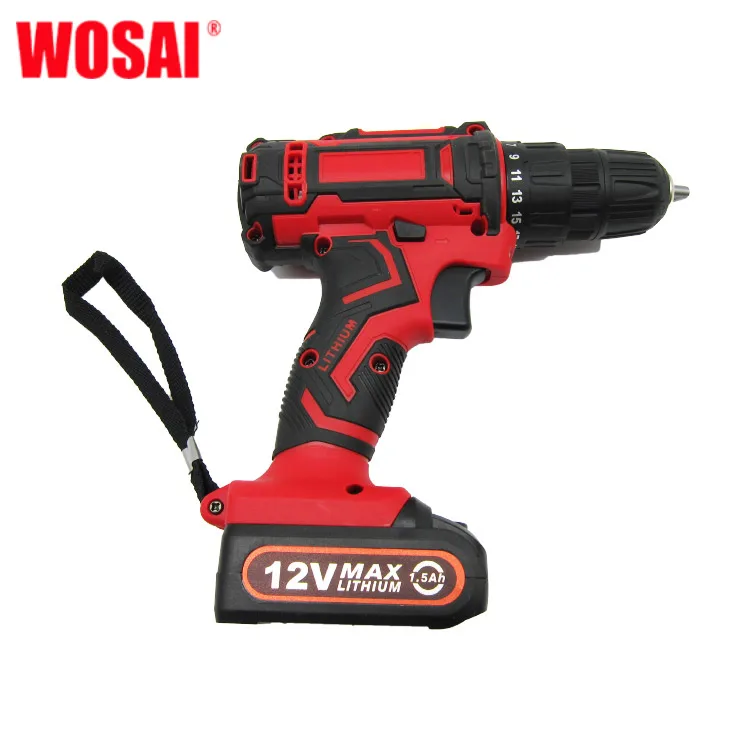 2021 wosai hot style High Quality 12V cordless power electric drill