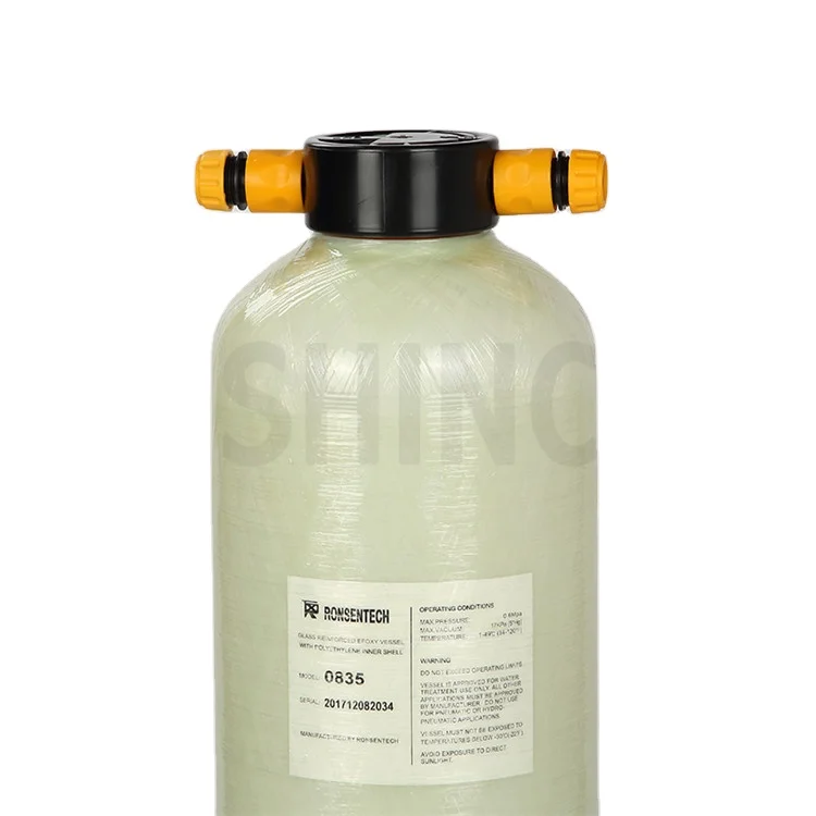 
Best Quality ion exchange resin EDM container with connector for wire cut machine Water treatment frp tank filter industrial 
