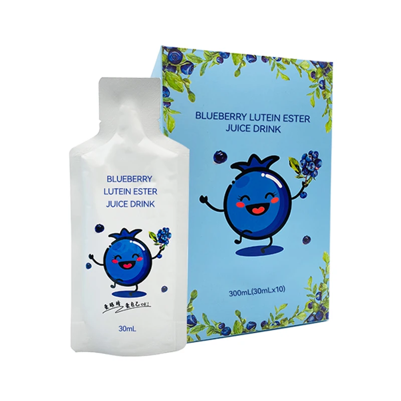 Натуральный лютеиновый эфирный напиток с натуральной черникой, улучшающий зрение, жидкость для полости рта