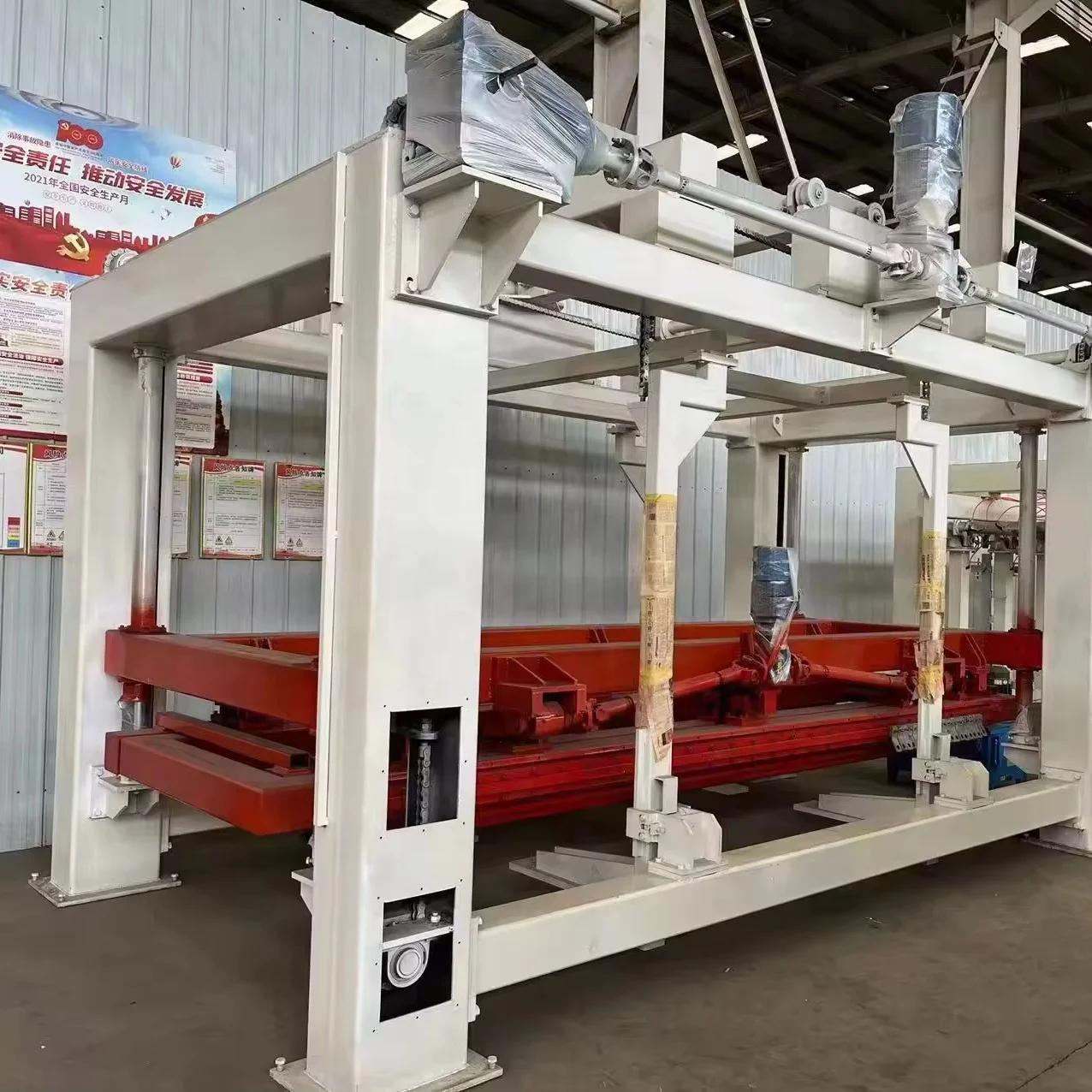 Saudi arabic mini brick making machinery concrete block production line AAC block machine