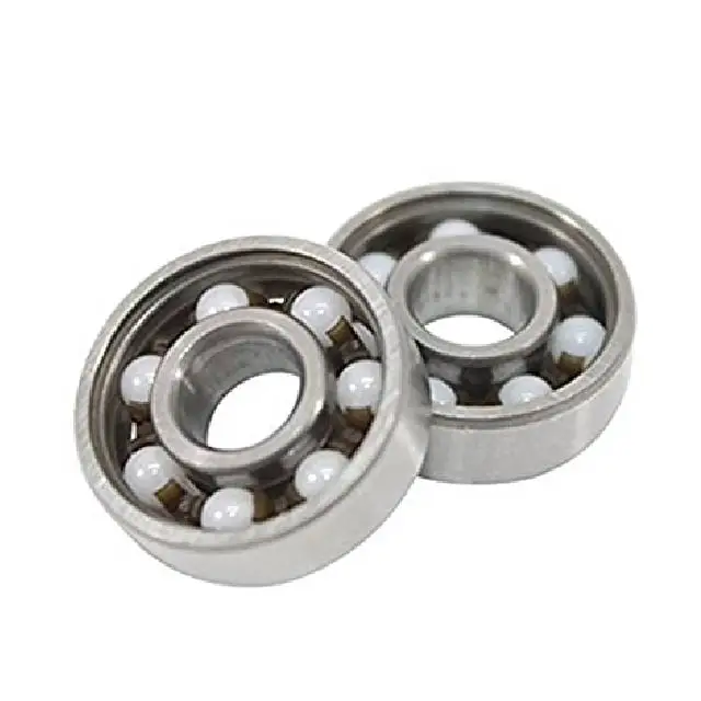 608RS Deep Groove Ball Bearing Custom Logo Ceramic Ball Bearing 8*22*7mm Hybrid Ceramic Bearing