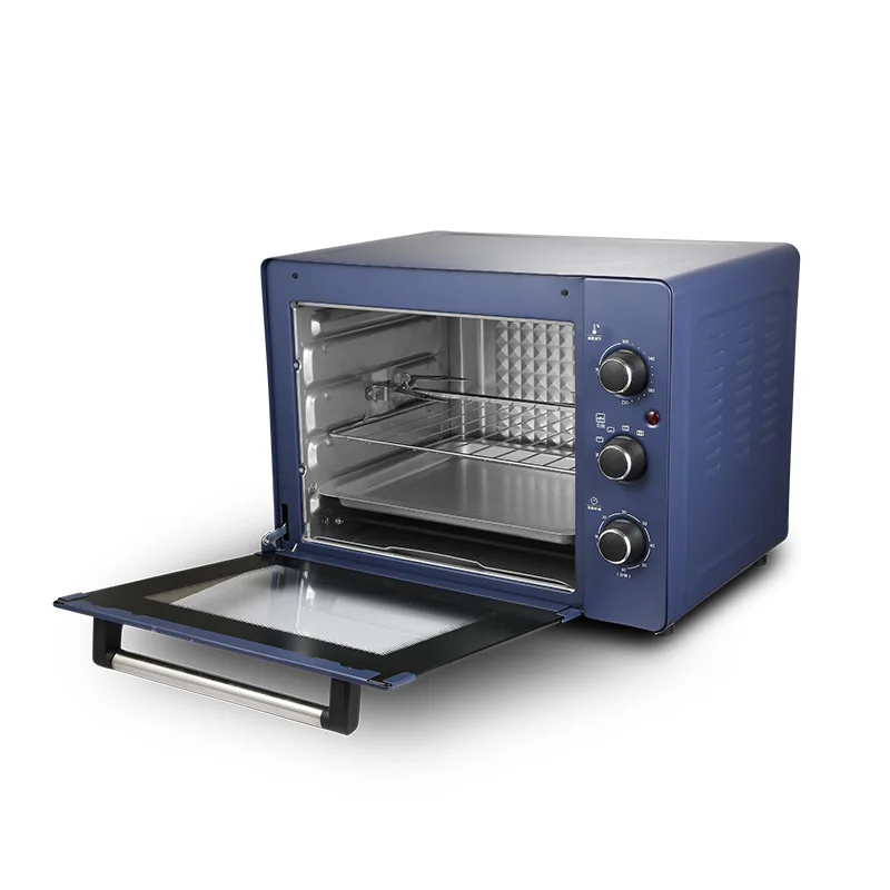 Royalstar high quality table top Independent knob control rotatable multifunctional electric oven