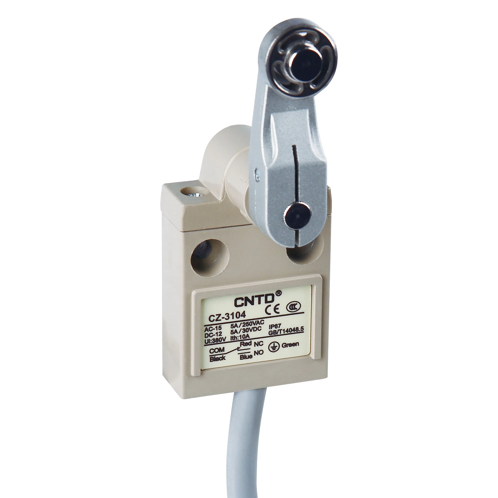 CNTD Safety High Mechanical Strength Waterproof IP67 10A 250V Vertical Limit Switch