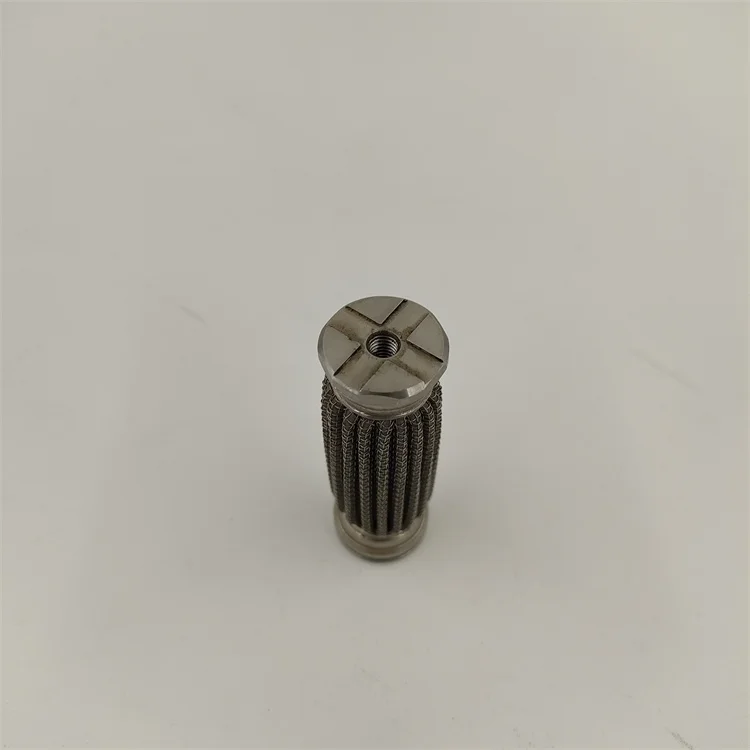 micron metal pleated mesh pleated ss 304 316 Cylinder stainless steel filter cartridge