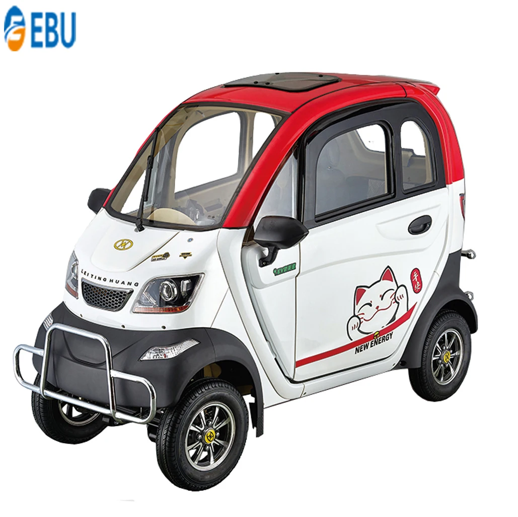 Mini Electric Vehicle ,4 Seats Small Mini Electric Cars for Family Adults Popular in Europe