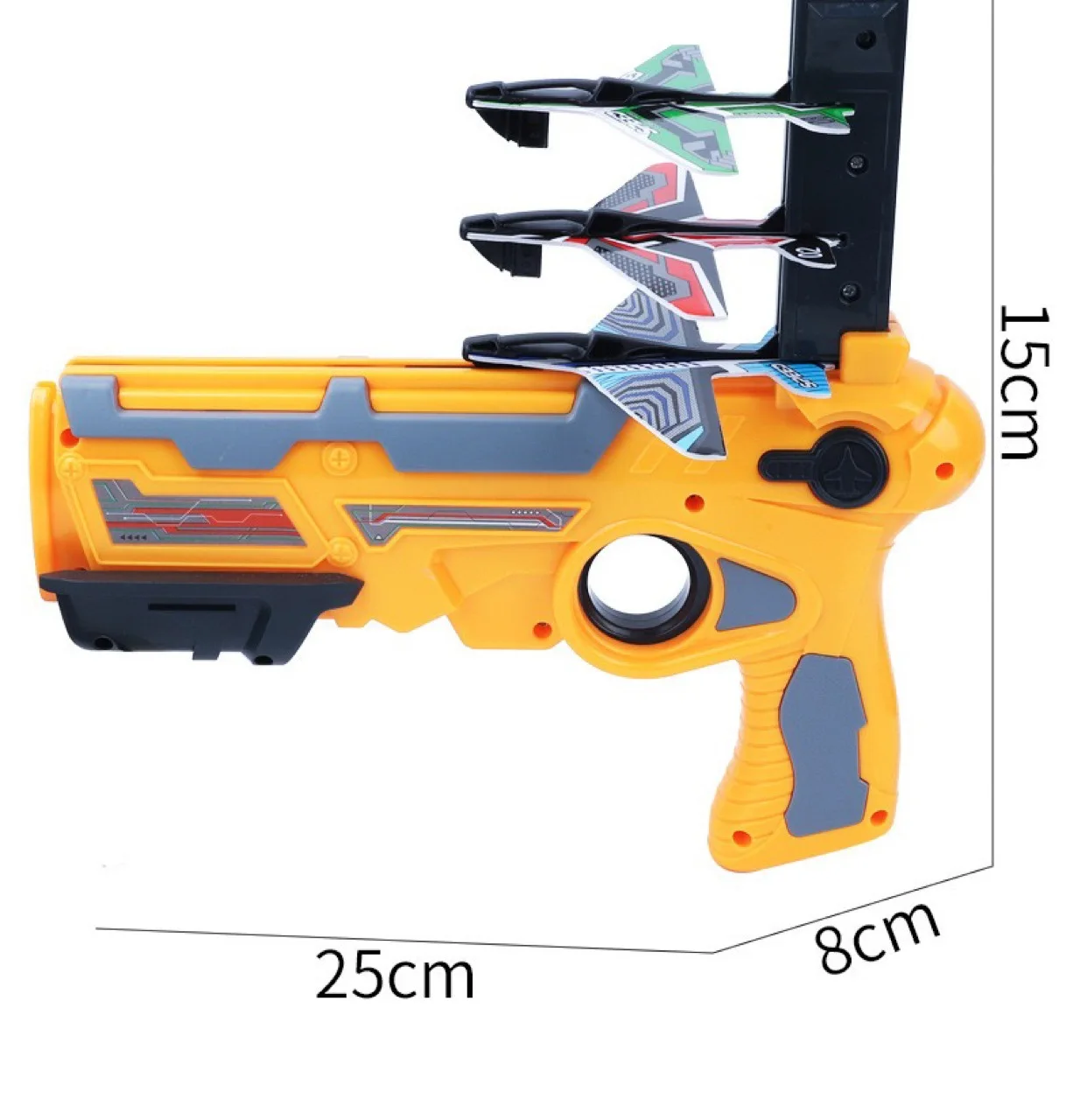 Outdoor foam ejection aircraft toy gun launch glider children gifts parent-child interactive toys