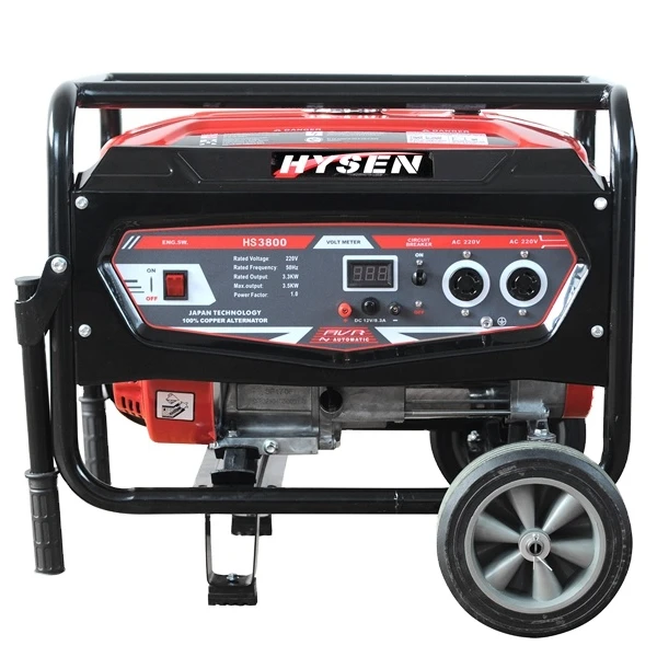 China Professional Factory Electric Powerful 2500w Gasoline Engine Generator