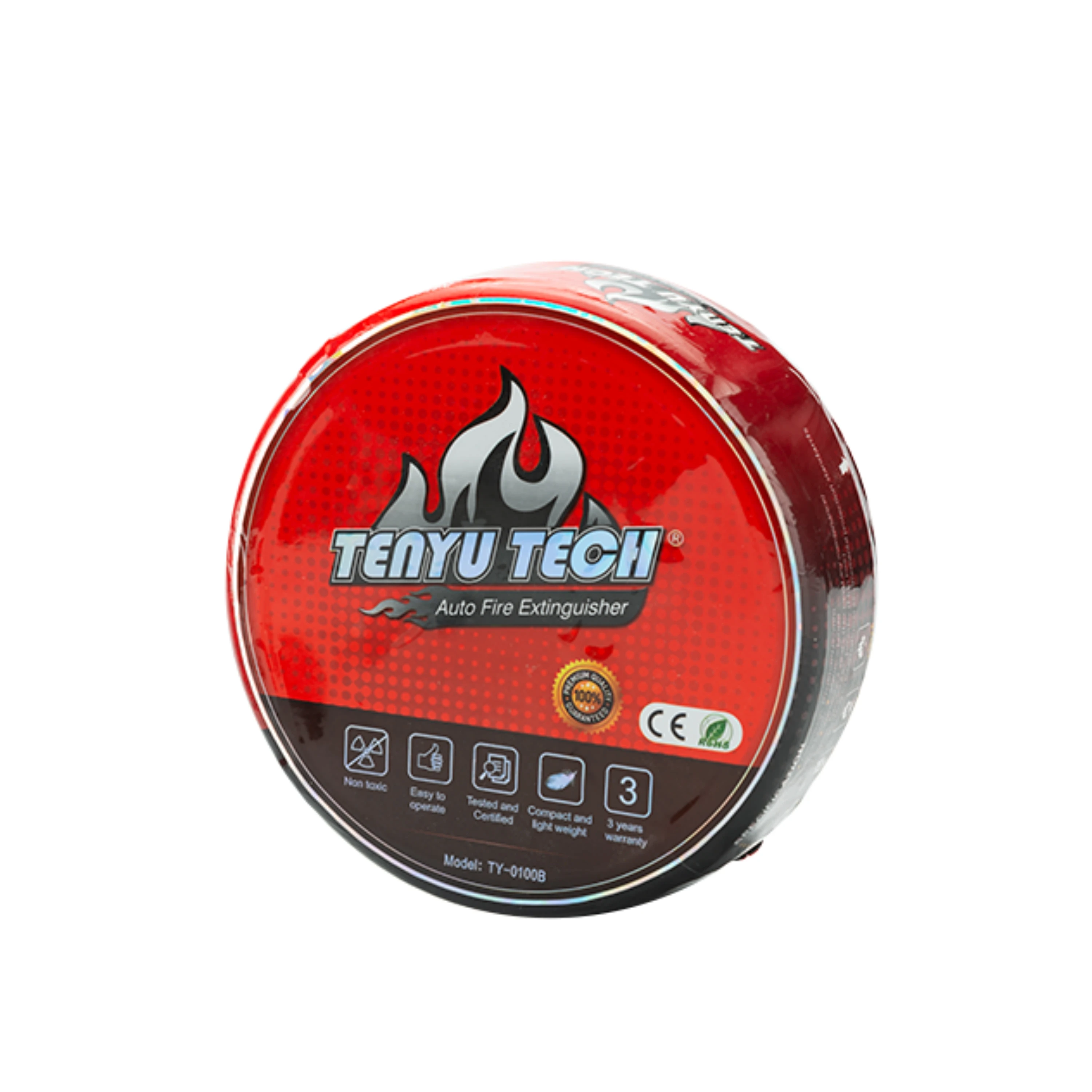 Car-Mounted Fire Extinguisher with Car Base: Safety on Wheels for Vehicles & Fleets