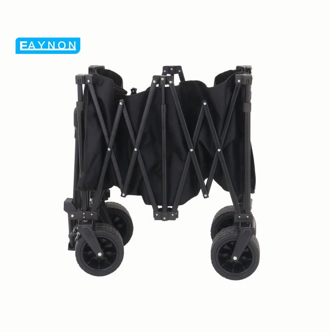 Eaynon Small Camper Trailer For Kids Folding Beach Cart With Platform Structure Customizable Oem Support