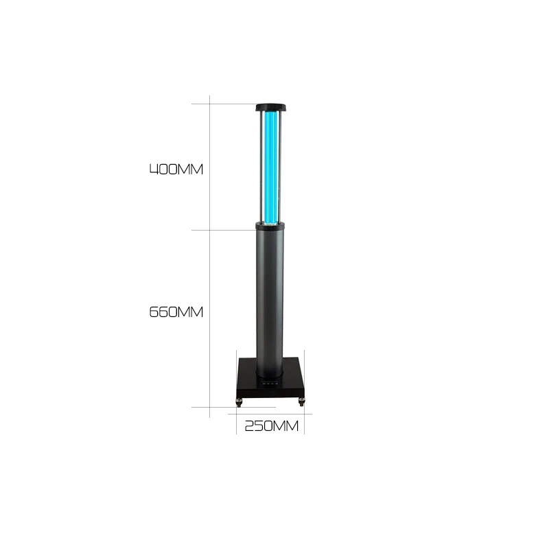 150W Human Body Induction Automatic Switch UV Sterilizer Lamp Intelligent Automatic Telescopic UVC Disinfection light