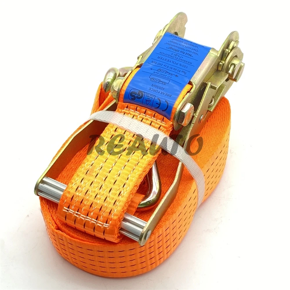 FR70022790 Universal Container lashing equipment cargo lashing belt with Ratchet For Truck Spare Parts