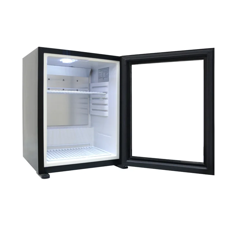 Orbita 30L & 40L 100% бесшумный тип Высококачественная стеклянная дверь мини-холодильник для отеля без