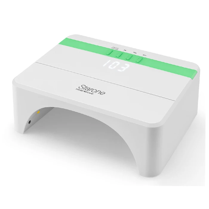 Гель-лак для ногтей Уход за ногтями 24/48W Светодиодная УФ лампа для сушки ногтей, разные цвета на выбор быстрое высыхание таймера ногтей сушилки для ногтей, УФ-лампы, набор для маникюра спа