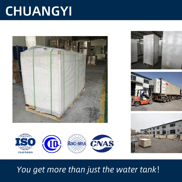 500000Liter Glassfiber Reinforced Plastic FRP Water Tank for Water Supply Fire fighting