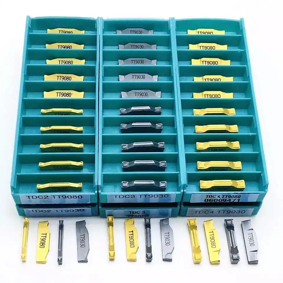cnc carbide insert, CNC turning tool inserts, grooving cutter TDC/TDJ/TDXU/TDT/TDFT/TDIT/TDA
