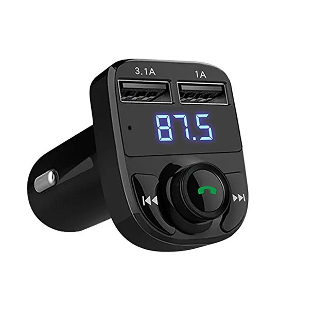 2019 HY82 Handsfree Car Kit fm transmitter mp3  With USB Charger