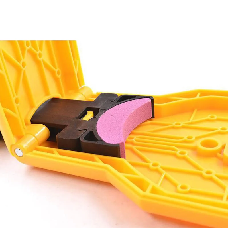 Chainsaw Teeth Sharpener Chainsaw Portable Durable Easy Power Bar-Mount Fast Grinding Chainsaw Chain Sharpener Tool