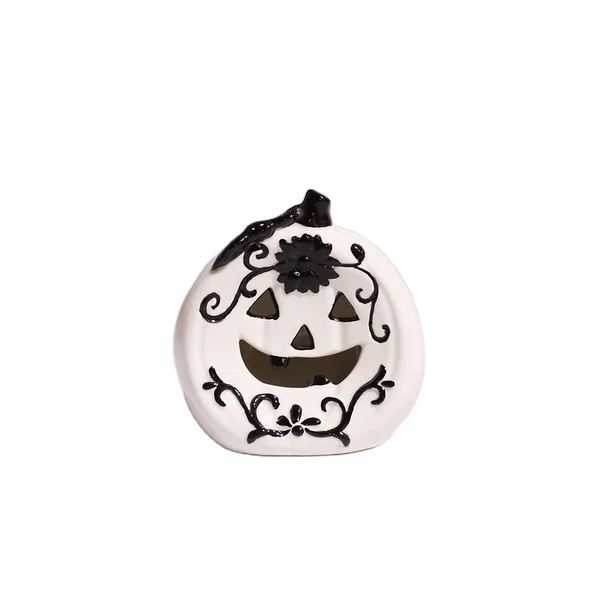 Manufacturer wholesale Ceramic Pumpkin Used for Spirit Festival for Halloween Decor