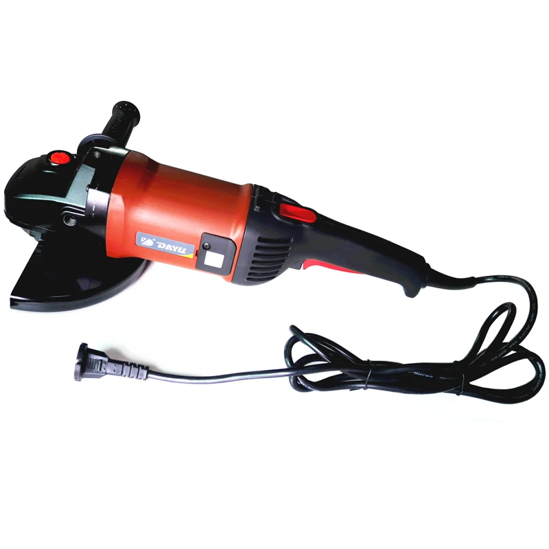 corded angle grinders for general purpose grinding hand grinder machine 2200W 180mm grainder