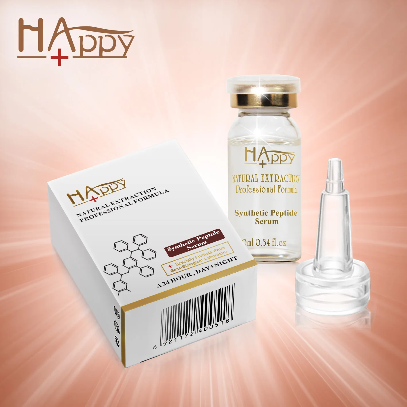 Fast Delivery Natural Organic Collagen Peptides Synthetic Peptide Serum Tighten Skin to Make Skin Tender and Smooth