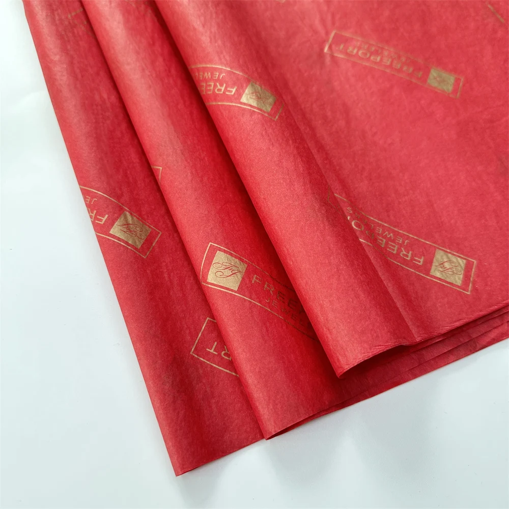 High Quality Custom Logo Tissue Paper For Clothing Gift Box Black Wrapping Paper For Packaging