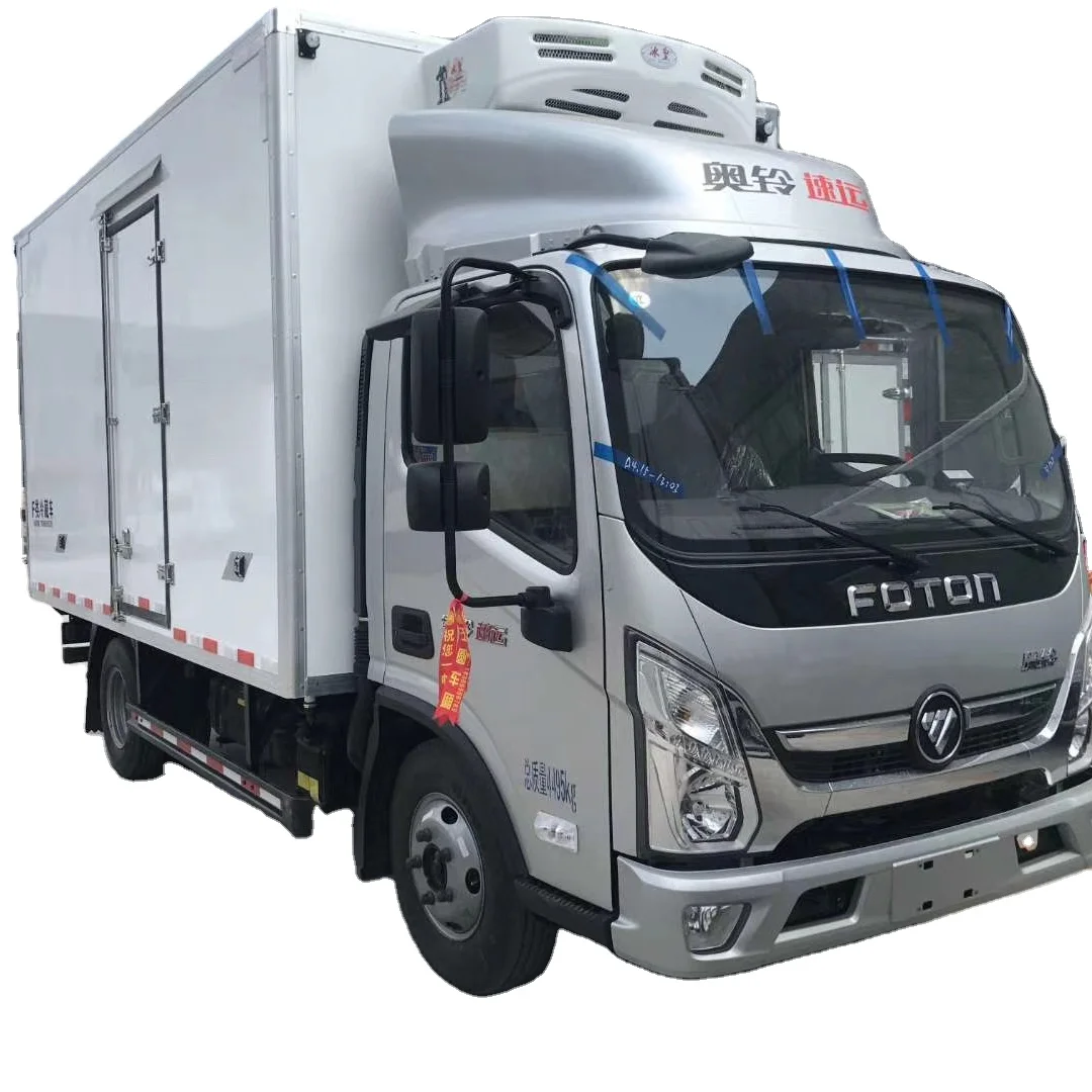Transport Refrigerated Van Freezer Box Truck Cold Container Box For Fresh Or Freezer