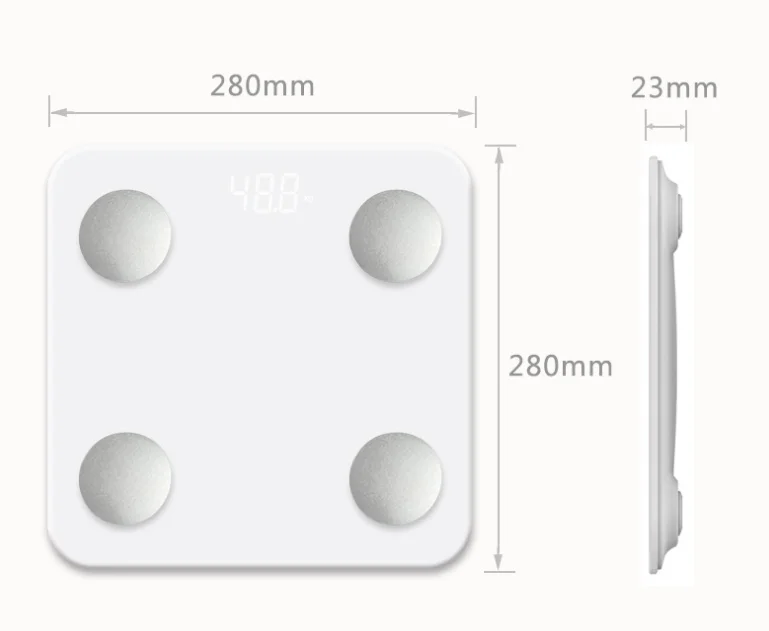 Прямой поставки с завода персональные весы для взвешивания жира цифровые веса тела приложением китайский ODM OEM
