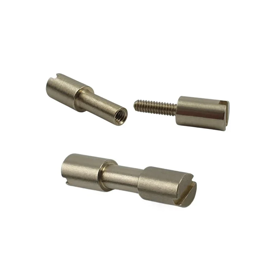TOBO Custom solid brass corby bolts fastener tactics lock rivet knife diy tools handle fastener revit stud corby bolt