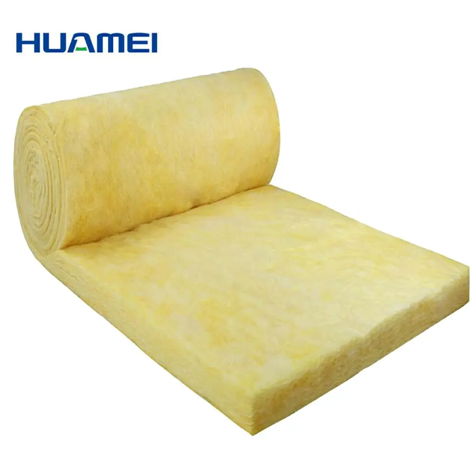 
China Supplier Exterior Glass Wool Roof Thermal Insulation Malaysia Fiber Glass Wool Acoustic Absorption Vapor Barrier 