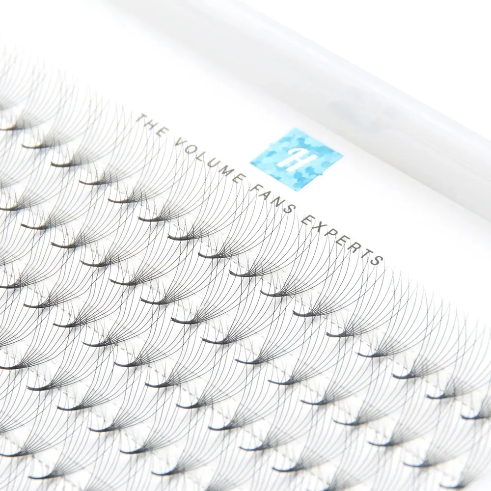 0.07 mm C Curl Premade Volume Lashes Pointed Base Premade Fans Lashes 3D Fluffy Russian Volume Fans Lashes Best Price Wholesaler