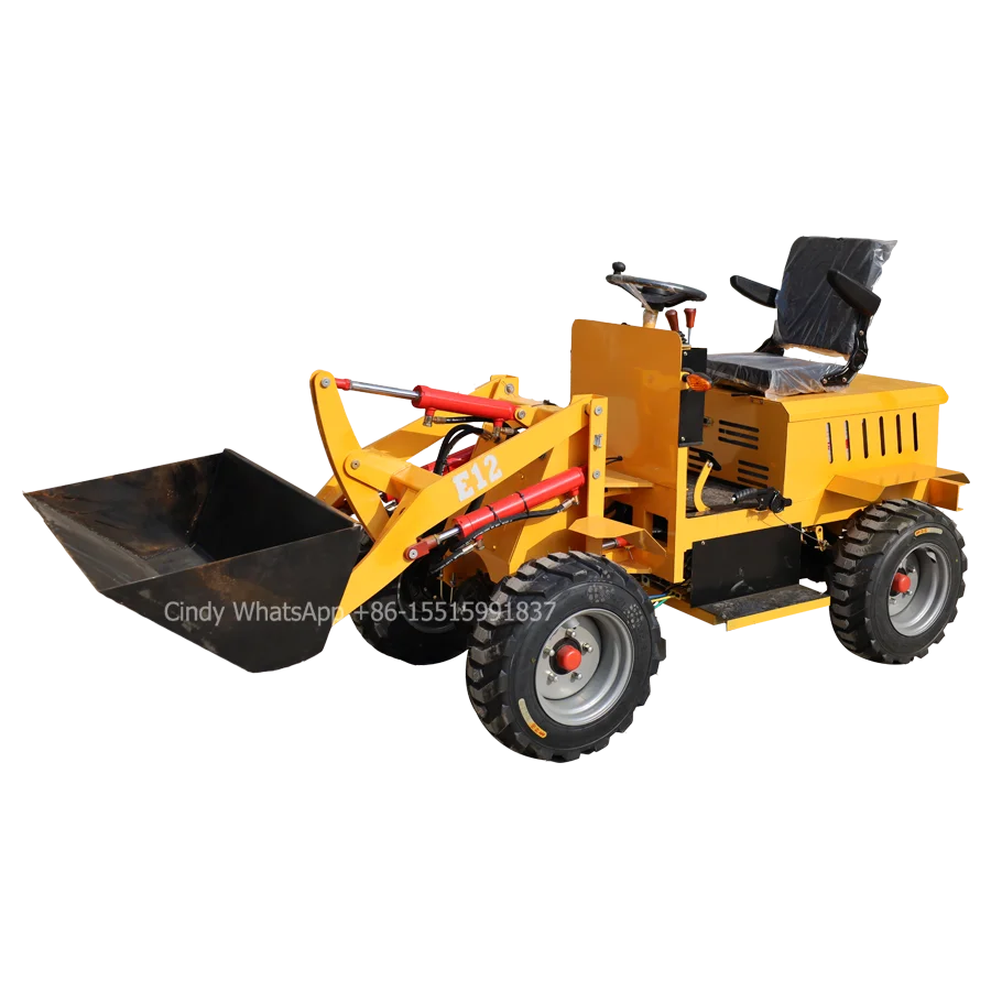 Low cost high output electric mini E12 forklift truck price for sale